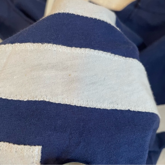 Phillip Lim 3.1 Boxy Cropped Striped Embellished Abstract Cotton T Shirt ✨ - Picture 6 of 10